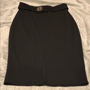 Express Black Pencil Skirt